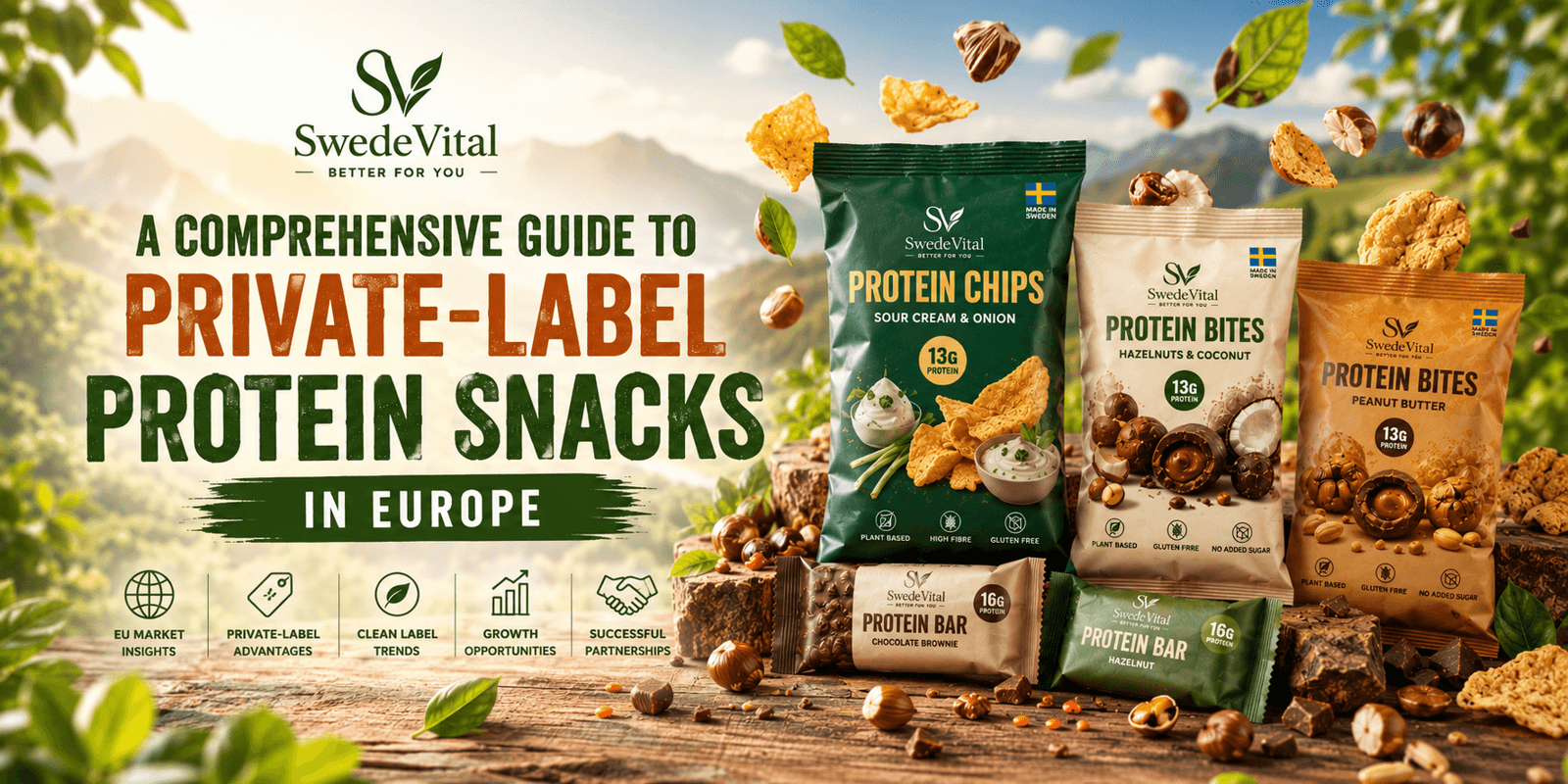 A Comprehensive Guide to Private-Label Protein Snacks in Europe