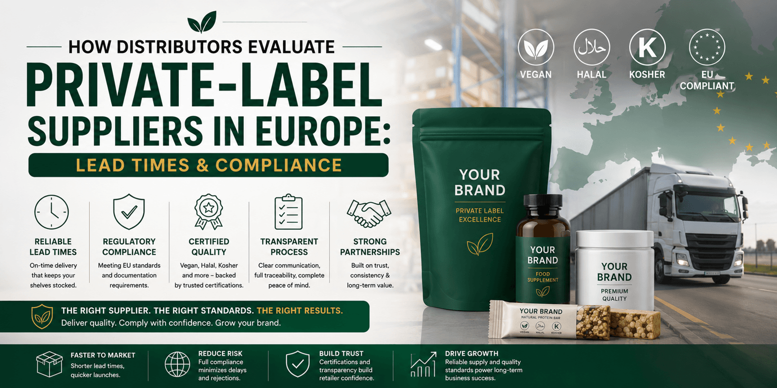 Private Label Suppliers Europe: How Distributors Can Choose the Right Manufacturing Partner