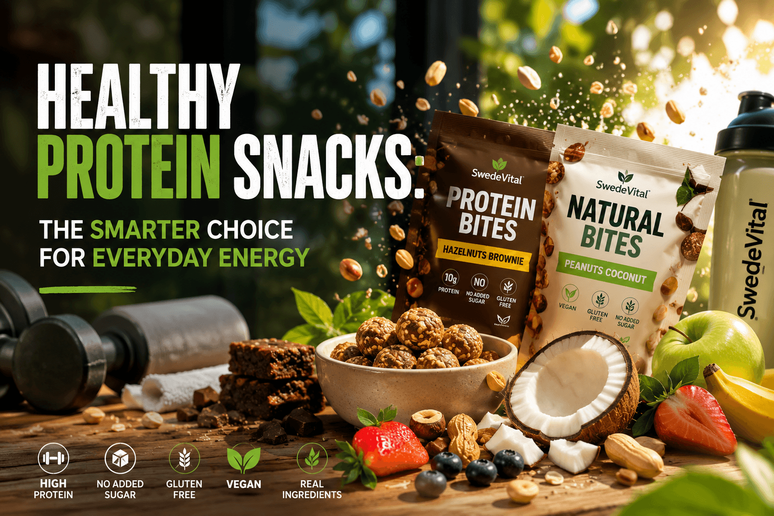 Healthy Protein Snacks: The Smarter Choice for Everyday Energy